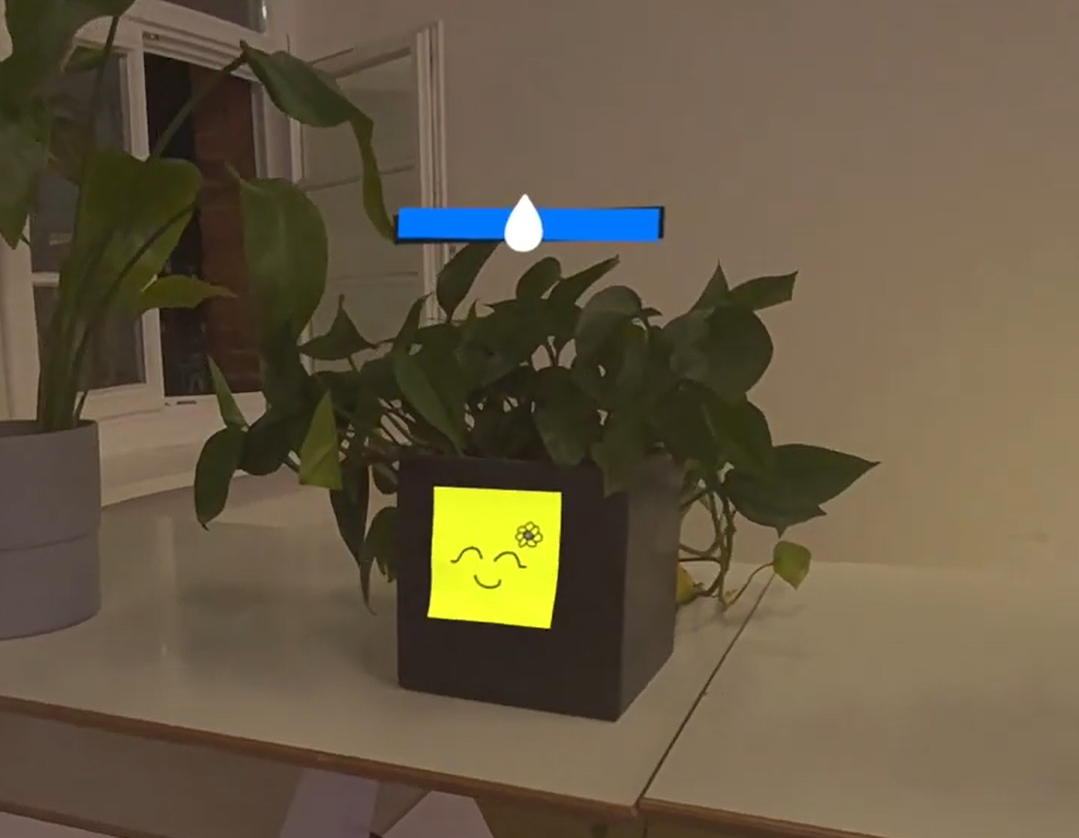 Water me Hard - plant character
